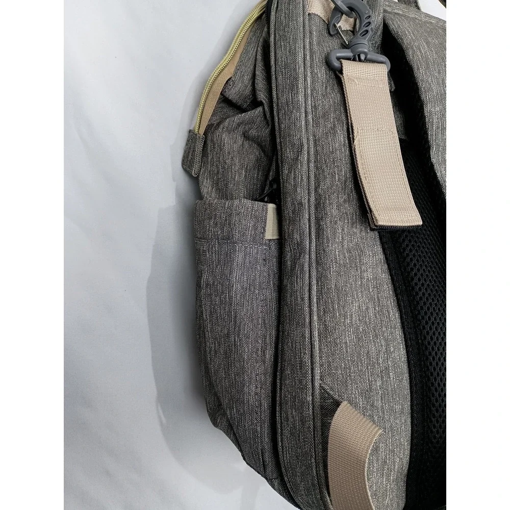 Debug 30L Dual Baby Diaper Bag Backpack - Gray